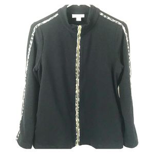 💋 Appleseed’s petite small black zippered jacket